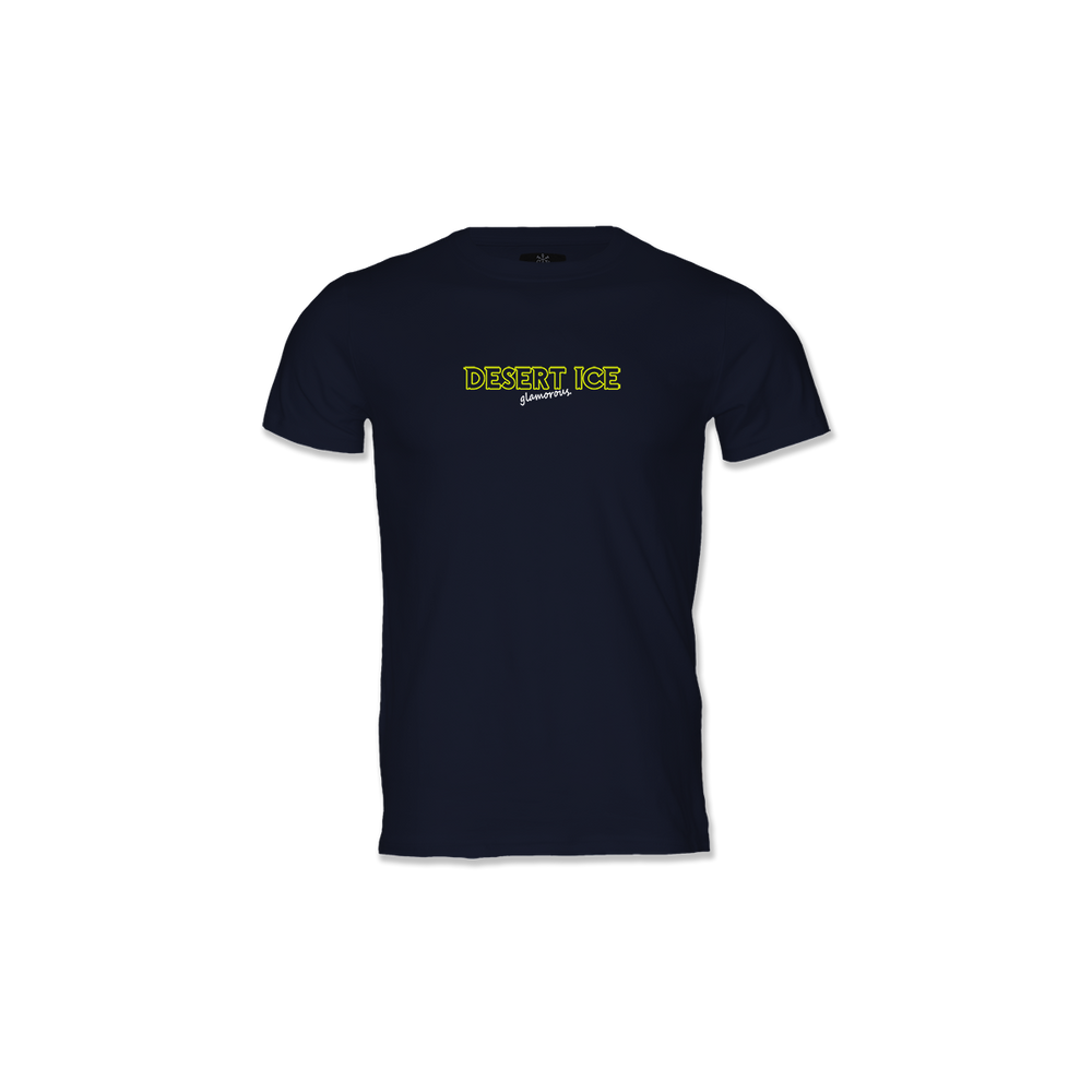 Desert Ice Neon T-shirt “Navy” (Unisex)