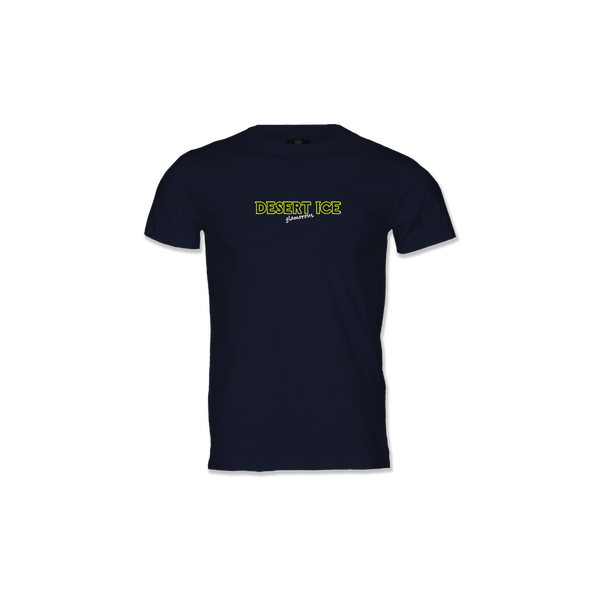 Desert Ice Neon T-shirt “Navy” (Unisex)