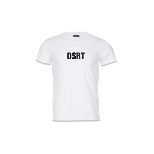 T-SHIRT REGULAR FIT REF.DE-6003“White” (Unisex) تي شيرت بمقاس عادي REF.DE-6003"أبيض" (للجنسين)