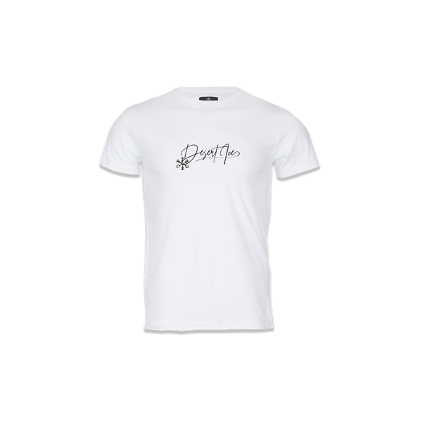 T-SHIRT REGULAR FIT REF.DE-6004“White” (Unisex) تي شيرت بمقاس عادي REF.DE-6004"أبيض" (للجنسين)