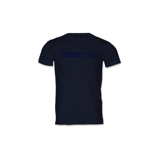 Desert Ice Navy Text Design “Navy” (Unisex) تصميم نص "Navy" (للجنسين)