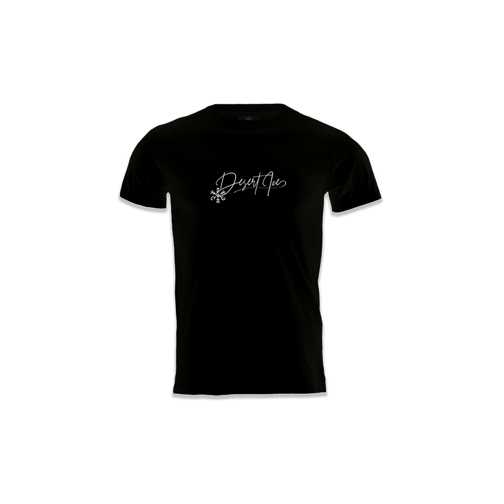 T-SHIRT REGULAR FIT REF.DE-6004“Black” (Unisex) تي شيرت بمقاس عادي REF.DE-6004"أسود" (للجنسين)