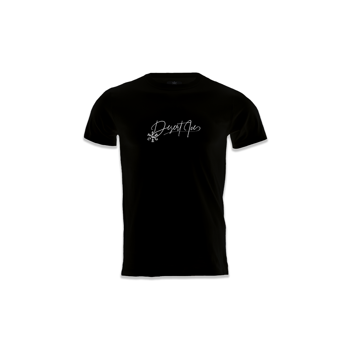 T-SHIRT REGULAR FIT REF.DE-6004“Black” (Unisex) تي شيرت بمقاس عادي REF.DE-6004"أسود" (للجنسين)