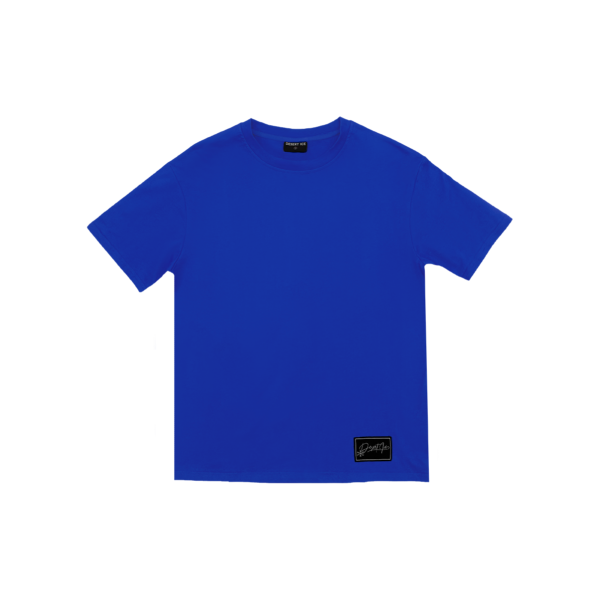T-SHIRT OVERZISED FIT REF.DE-6008“Blue” (Unisex) تي شيرت بقصّة واسعة ومُصمّم بعلامة REF.DE-6008 "أزرق"