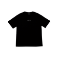 T-SHIRT OVERZISED FIT REF.DE-6007“Black” (Unisex) تي شيرت مقاس كبير REF.DE-6007 "أسود" (للجنسين)