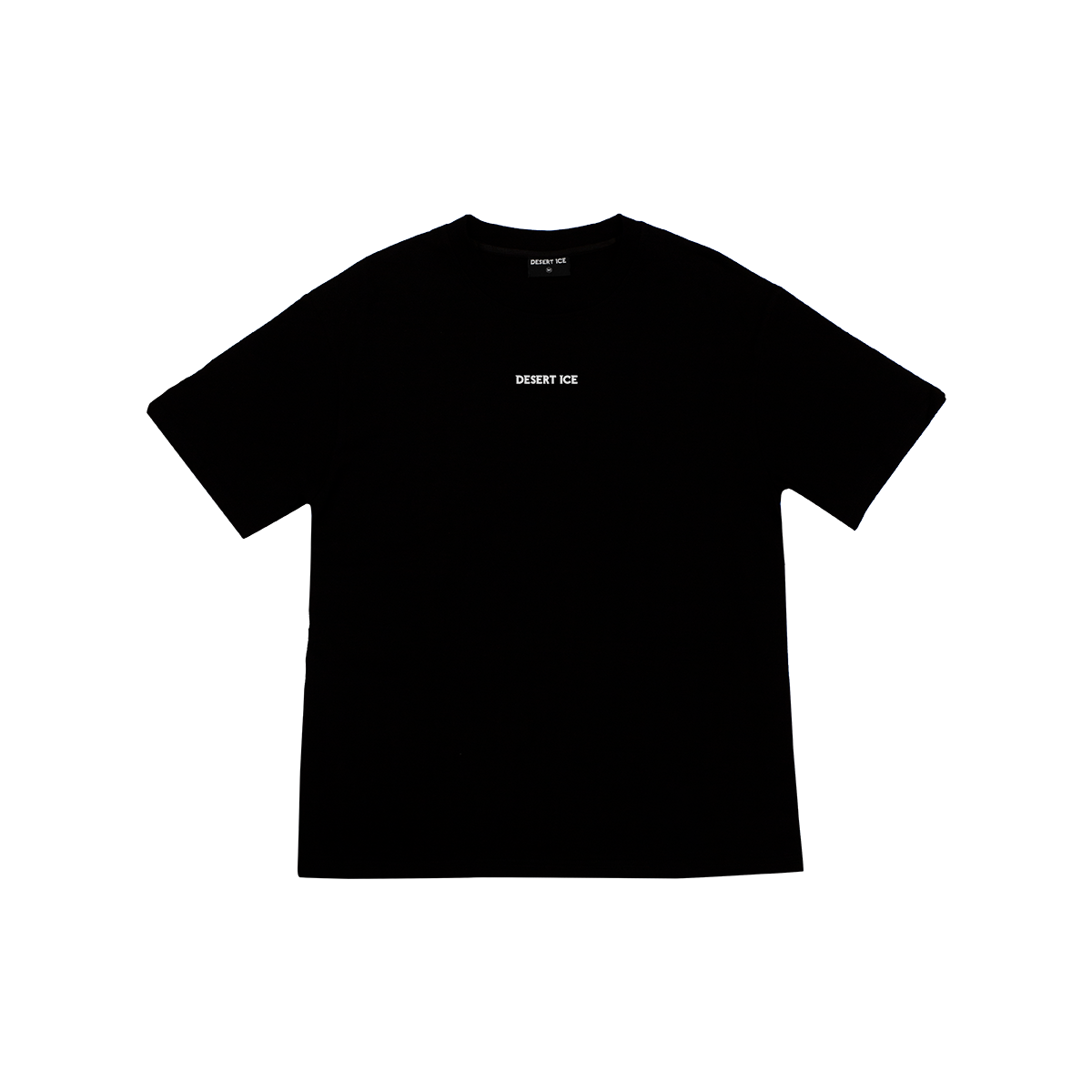 T-SHIRT OVERZISED FIT REF.DE-6007“Black” (Unisex) تي شيرت مقاس كبير REF.DE-6007 "أسود" (للجنسين)
