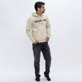 Text Hoodie (Sand) "Unisex" Ref.ND2202 هودي نصي (رملي) "للجنسين"