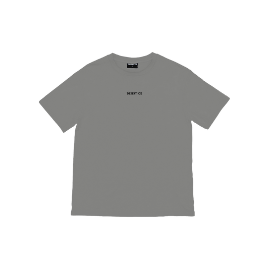 T-SHIRT OVERZISED FIT REF.DE-6007“Grey” (Unisex) تي شيرت مقاس كبير REF.DE-6007"رمادي" (للجنسين)