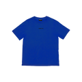 T-SHIRT OVERZISED FIT REF.DE-6007“Blue” (Unisex) تي شيرت بقصّة واسعة ومُطرّزة بعلامة REF.DE-6007"أزرق"