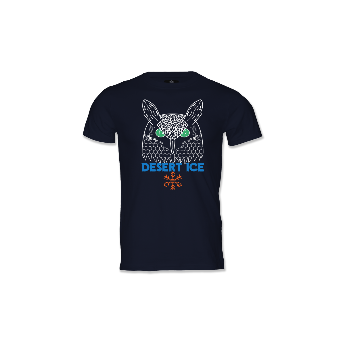 Desert Ice Owl T-Shirt "Navy" (Unisex) تي شيرت بومة "كحلي" (للجنسين)