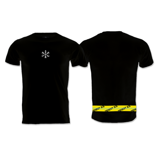 Desert Ice Yellow stripe 2 “Black” (Unisex) شريط أصفر 2 "أسود" (للجنسين)