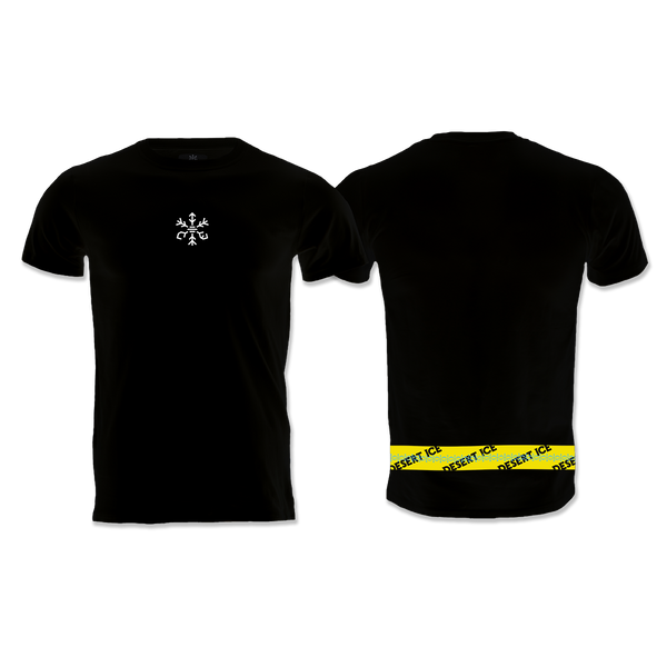 Desert Ice Yellow stripe 2 “Black” (Unisex) شريط أصفر 2 "أسود" (للجنسين)