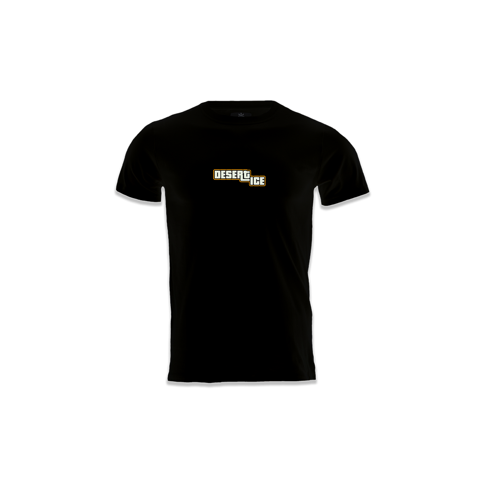 T-SHIRT REGULAR FIT REF.DE-6005“Black” (Unisex) تي شيرت بمقاس عادي REF.DE-6005"أسود" (للجنسين)