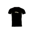 T-SHIRT REGULAR FIT REF.DE-6005“Black” (Unisex) تي شيرت بمقاس عادي REF.DE-6005"أسود" (للجنسين)