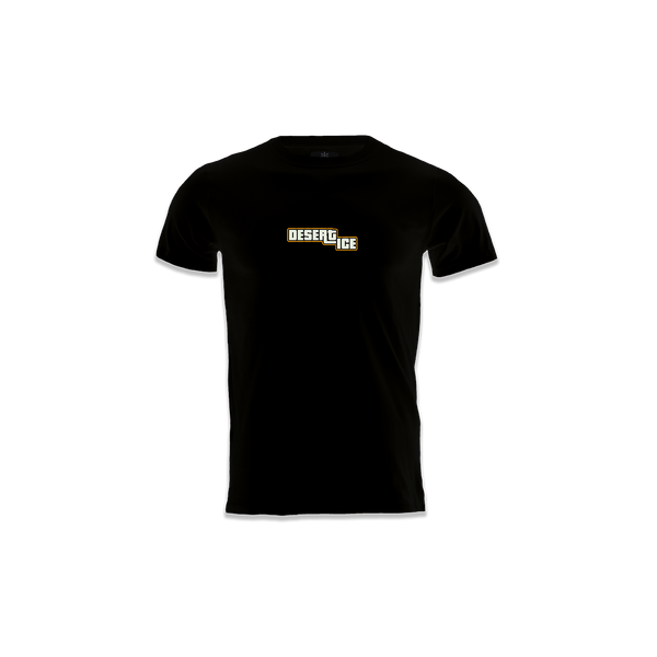 T-SHIRT REGULAR FIT REF.DE-6005“Black” (Unisex) تي شيرت بمقاس عادي REF.DE-6005"أسود" (للجنسين)
