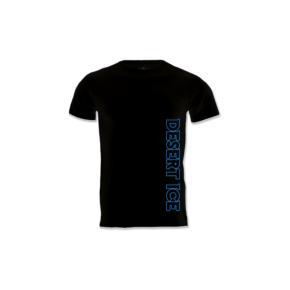 Desert Ice Side Text “Black” (Unisex) نص جانبي "أسود" (للجنسين)