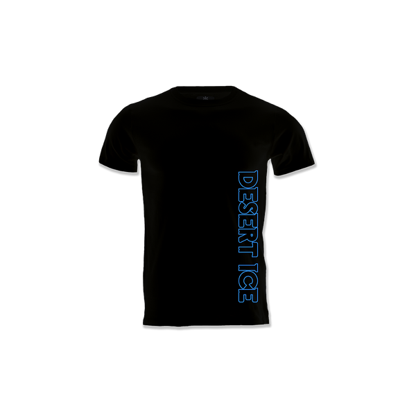 Desert Ice Side Text “Black” (Unisex) نص جانبي "أسود" (للجنسين)