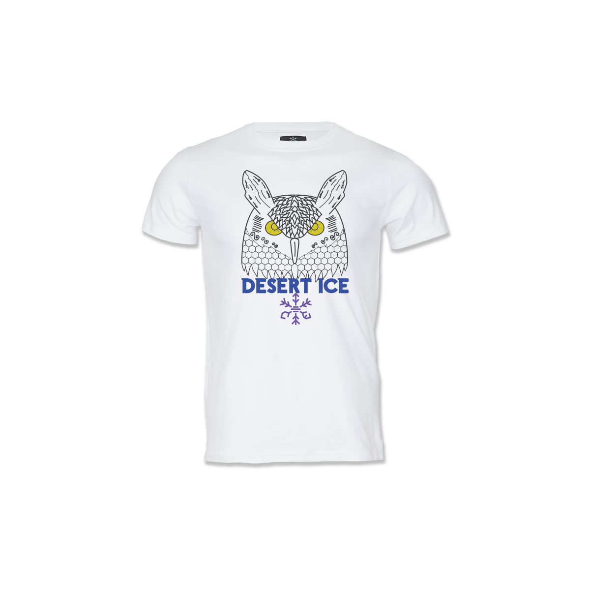 Desert Ice Owl T-Shirt "White" (Unisex) تي شيرت بومة "أبيض" (للجنسين)
