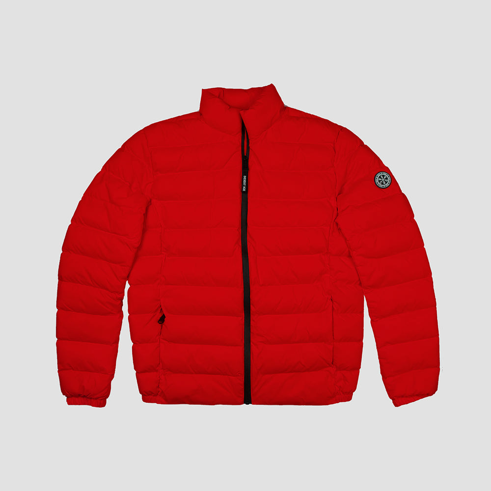 Desert Ice Puffer Jacket REF.04 (Red) سترة منفوخة REF.04 (حمراء)
