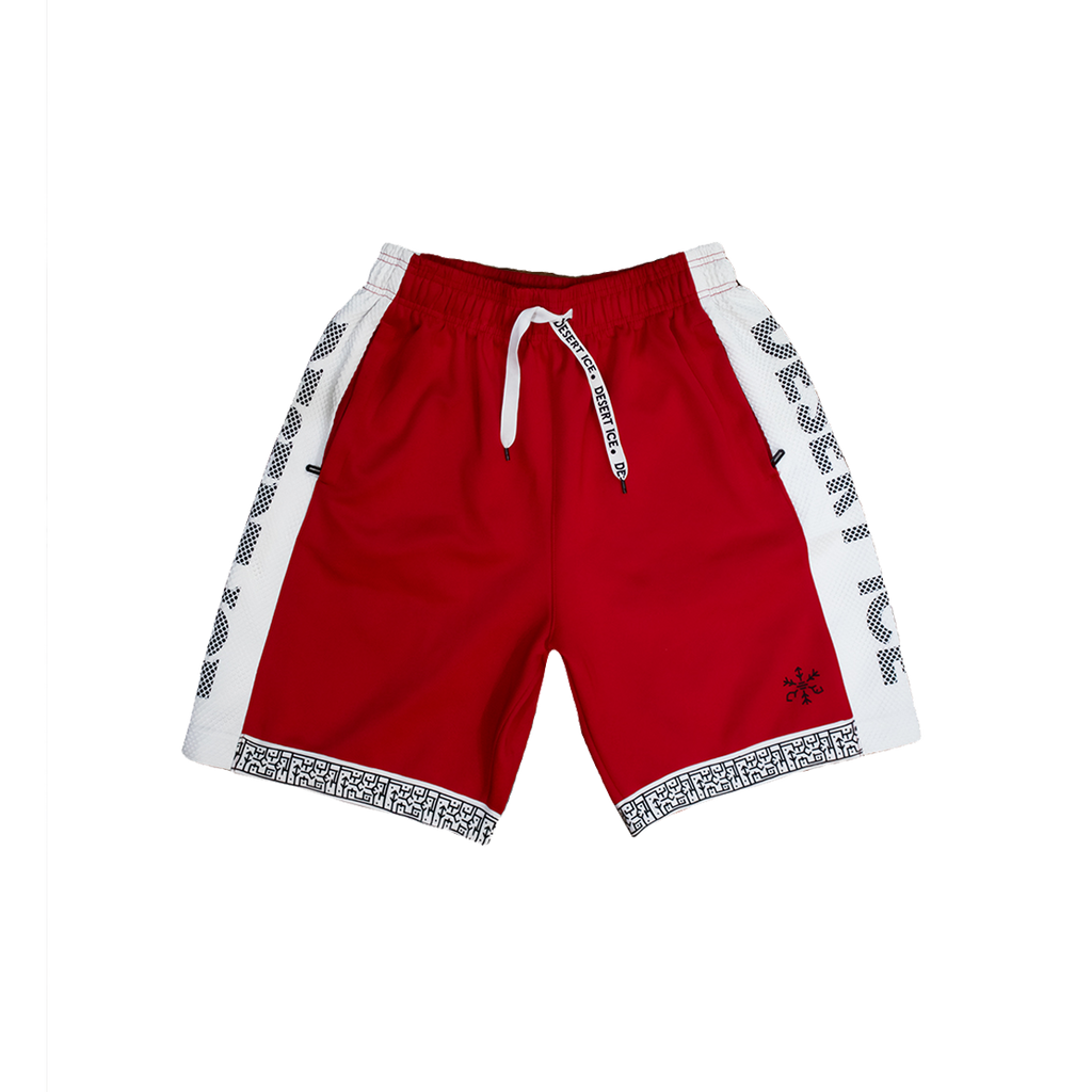 Classic polyester shorts “Red”