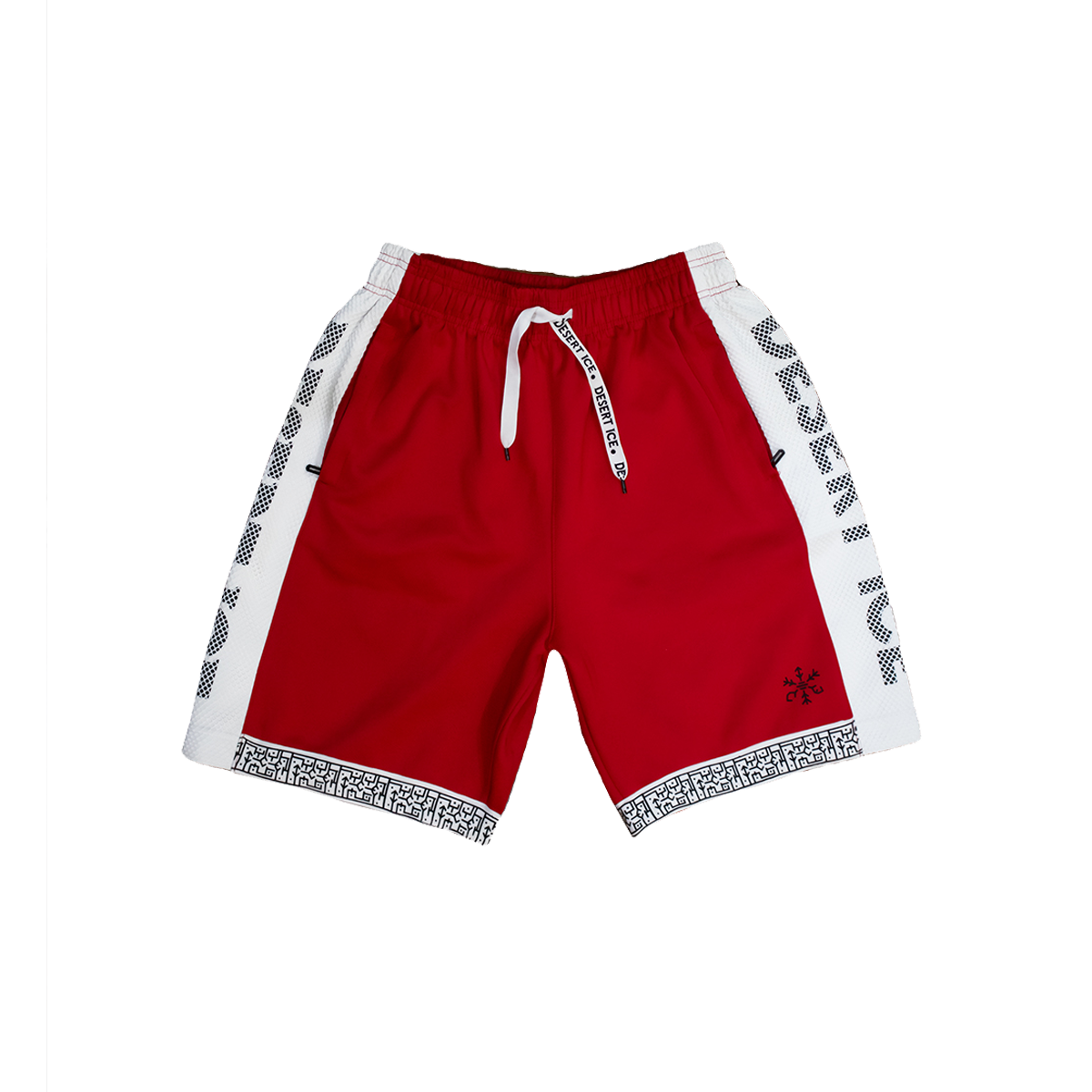 Classic polyester shorts “Red”