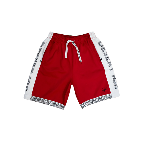 Classic polyester shorts “Red”