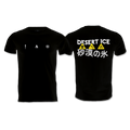 T-SHIRT REGULAR FIT REF.DE-6001“Black” (Unisex) تي شيرت بمقاس عادي REF.DE-6001"أسود" (للجنسين)