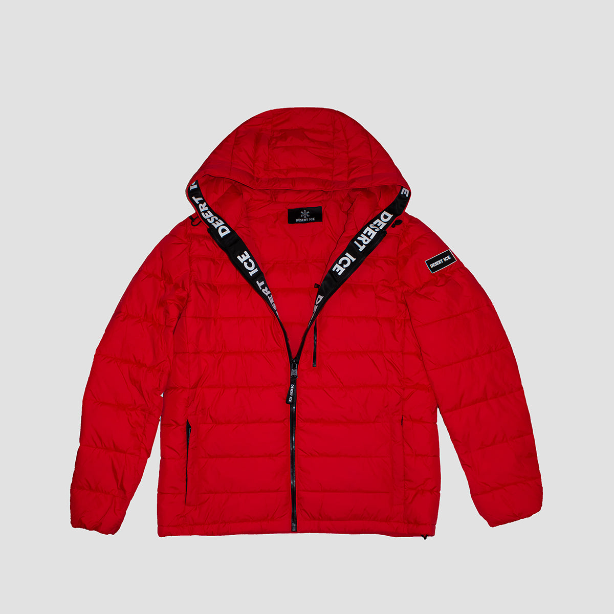 Desert Ice Hooded Jacket REF.06 (Red) سترة Desert Ice ذات القلنسوة REF.06 (أحمر)