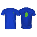 T-SHIRT REGULAR FIT REF.DE-6002“Blue” (Unisex) تي شيرت بمقاس عادي REF.DE-6002"أزرق" (للجنسين)