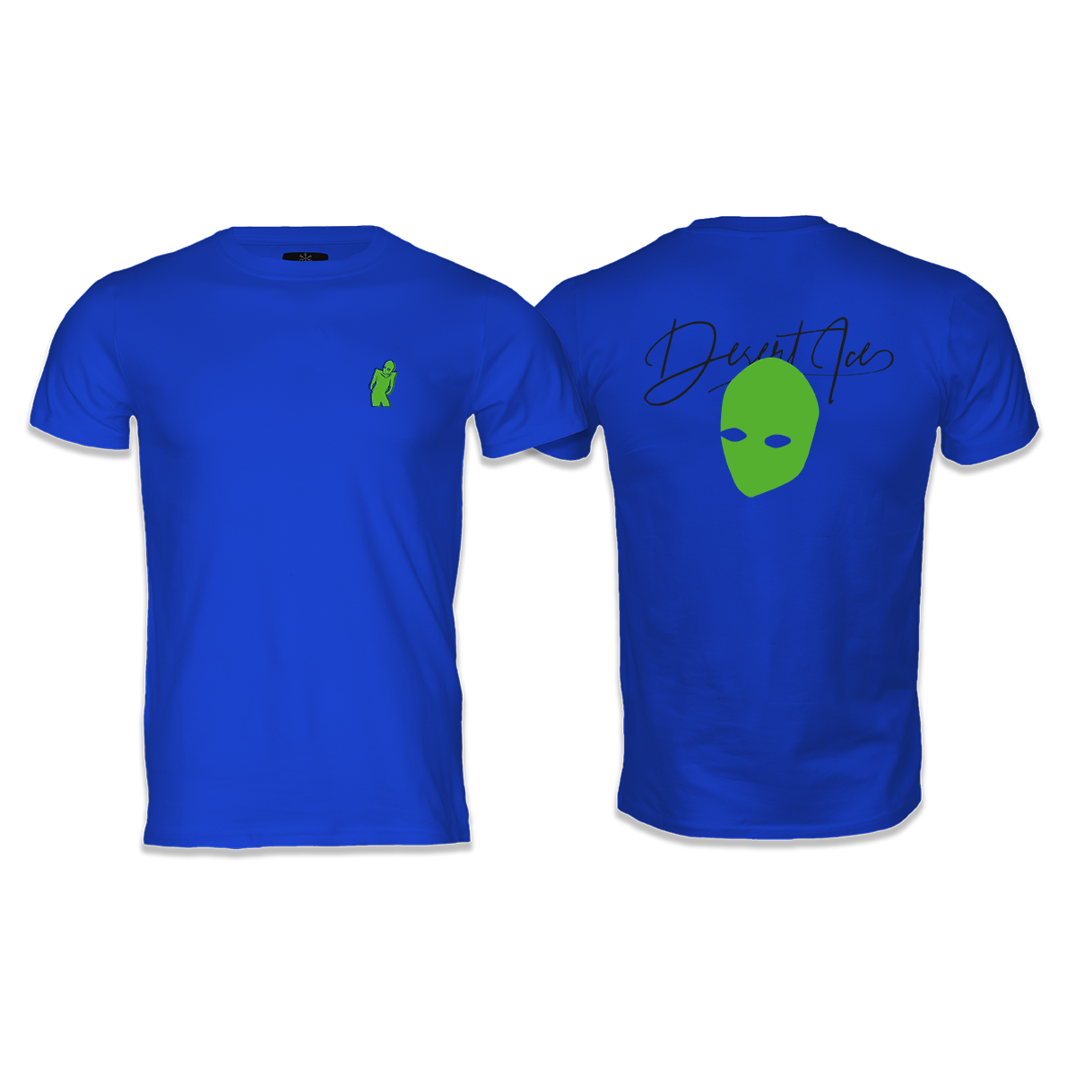 T-SHIRT REGULAR FIT REF.DE-6002“Blue” (Unisex) تي شيرت بمقاس عادي REF.DE-6002"أزرق" (للجنسين)
