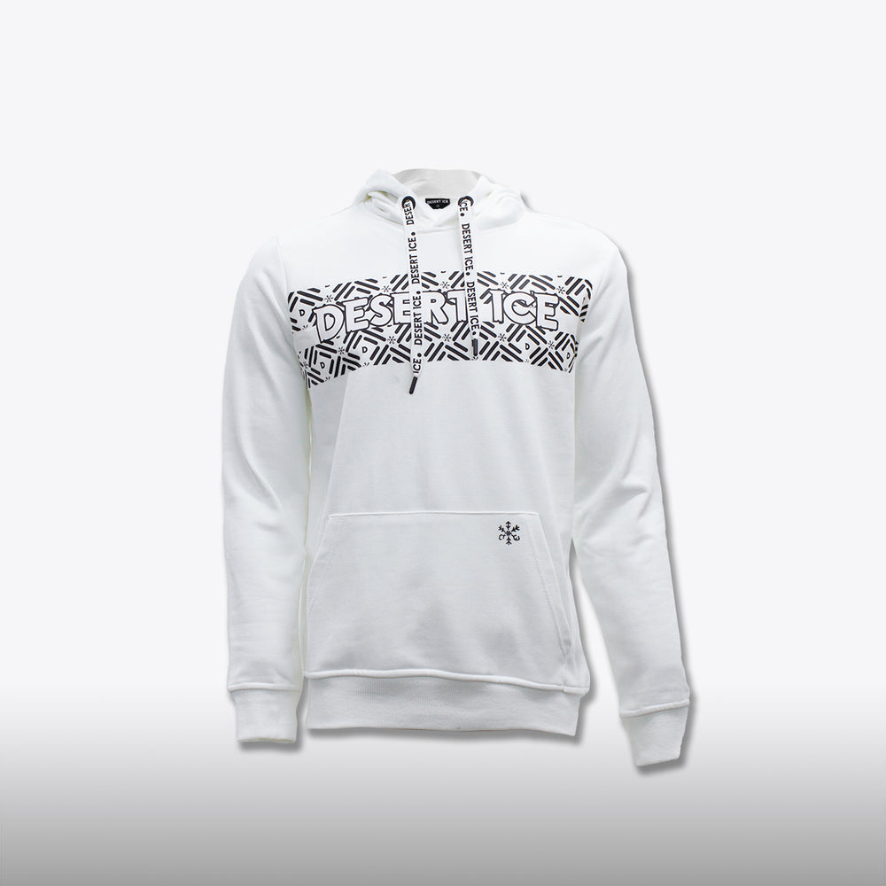 New Pattern Hoodie (White) "Unisex" هودي بنمط جديد (أبيض) "للجنسين"