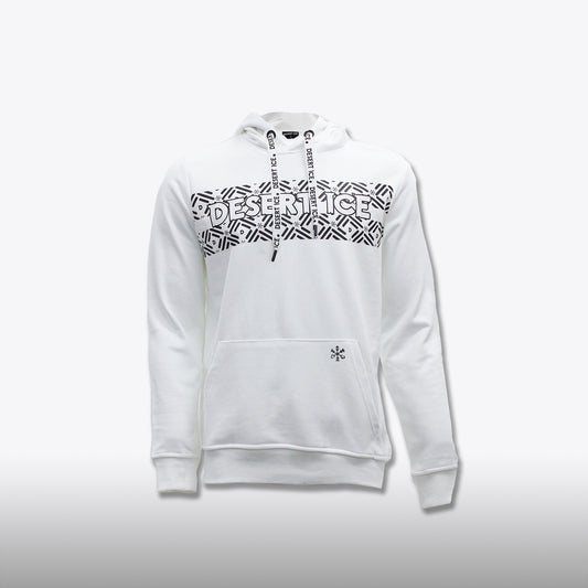 New Pattern Hoodie (White) "Unisex" هودي بنمط جديد (أبيض) "للجنسين"