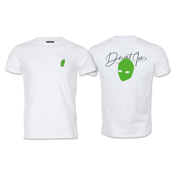 T-SHIRT REGULAR FIT REF.DE-6002“White” (Unisex) تي شيرت بمقاس عادي REF.DE-6002"أبيض" (للجنسين)