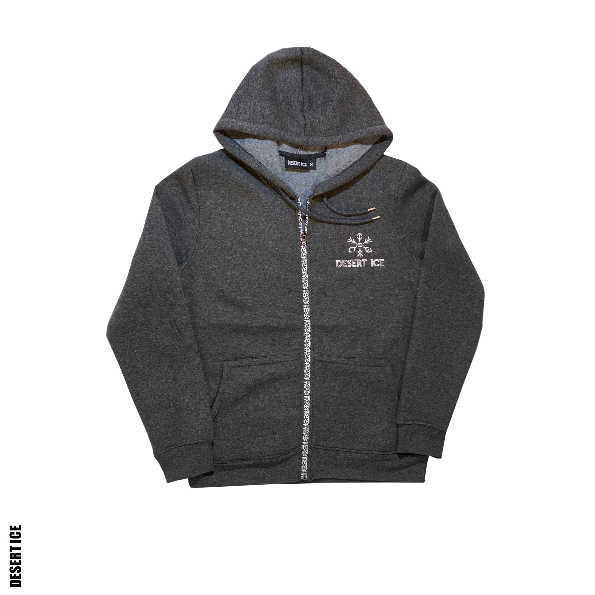PattrenZipper jacket “Gray”