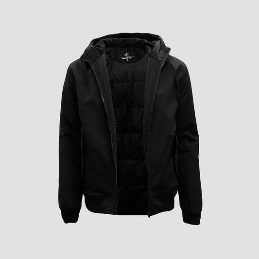 Desert Ice Hooded Jacket (Black) سترة Desert Ice ذات القلنسوة (أسود)