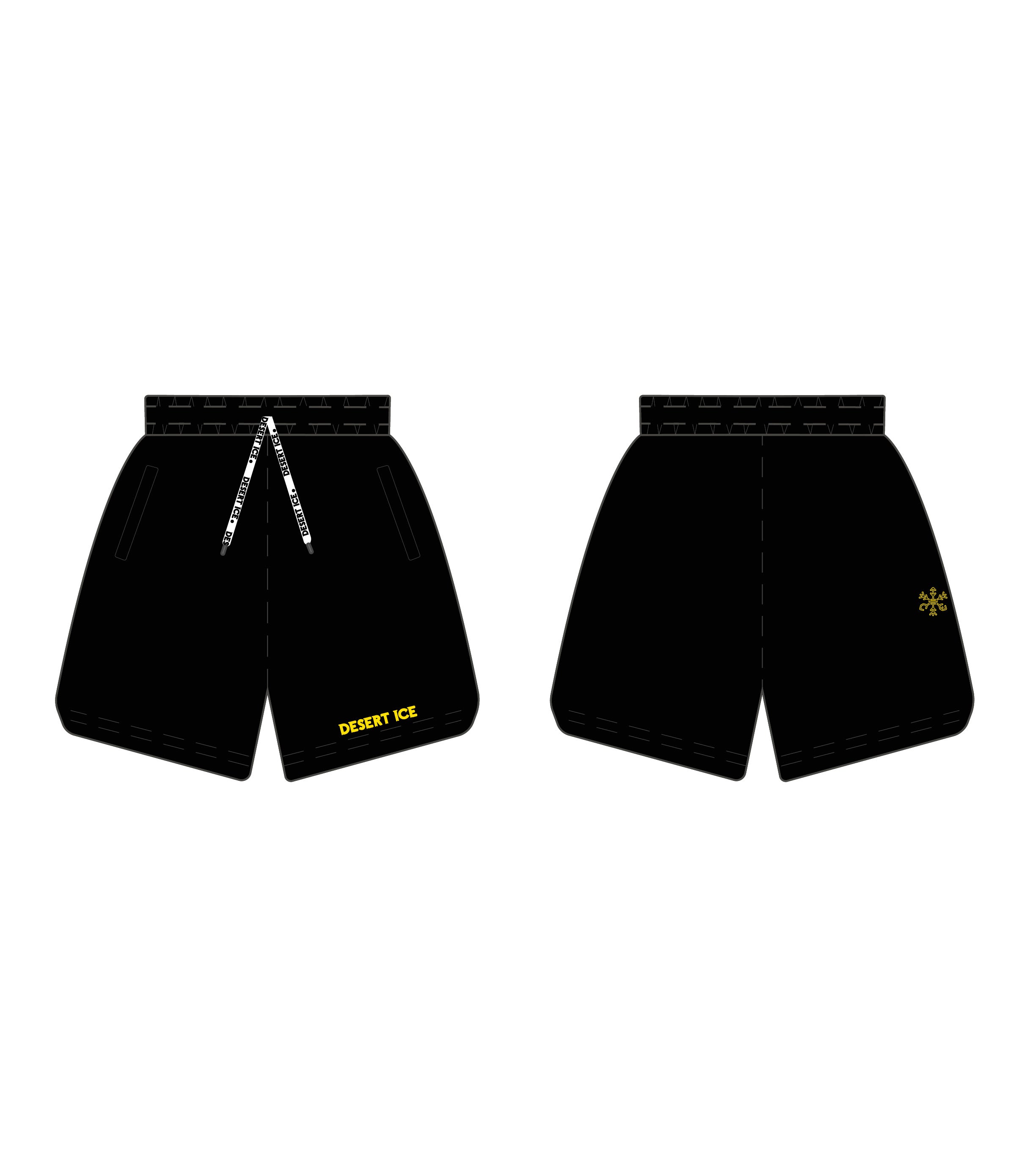 Desert Ice V1 Shorts "Black" (Unisex)
