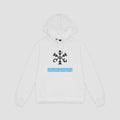 Pattern Hoodie (White) "Unisex" هودي بنمط (أبيض) "للجنسين"