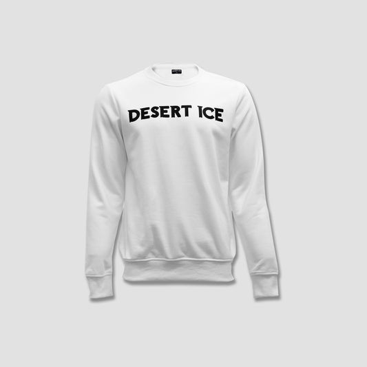 Text Sweatshirt (White) "Unisex" سويت شيرت نصي (أبيض) "للجنسين"